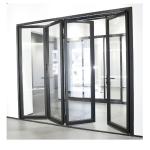 35dB Sound Insulation Glass Bi-Folding Doors For To Service Apartments