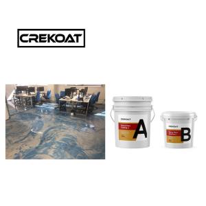 Wholesale Basecoat Self Leveling Low Viscosity Epoxy Coating 100% Solids 3mm from china suppliers