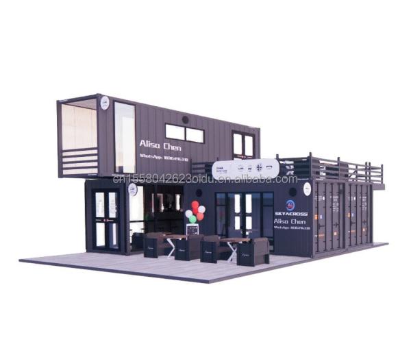 Wooden Container Houses for Outdoor Office or Family Customized Modern Design