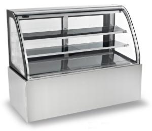 Wholesale Auto Defrost Refrigerated Cake Showcase , 290L Commercial Cake Fridge with 900mm Length from china suppliers