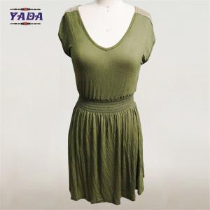 China Viscose casual plus size women clothing elegant cheap summer dresses beautiful lady fashion dress sale on sale