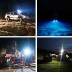 SUV Osram Led Work Flood Lights 24W 12 Volt