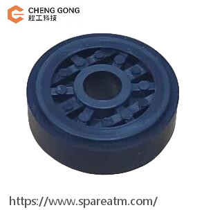 497-0517268-327 Fujitsu GSR50 Platform Rubber Wheel Assembly Fujitsu ATM Machine Spare Parts
