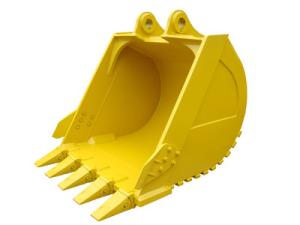 Wholesale Heavy Duty PC400 Komatsu Excavator Bucket For Digging Earth 0.5m3 - 5m3 from china suppliers
