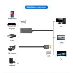 1080P USB 3.0 Video Capture Card VGA Video Grabber HDMI 4k For Macbook PC