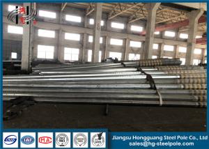 Wholesale Galvanized Power Transmission Poles For Power Transmission Line Electrical Steel Tubular Tower Pole from china suppliers