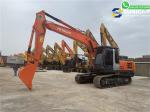 Hitachi ZX 200 Used Excavator Works Perfectly and Sells Cheaply with Few Working