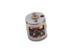 VSM0620 Permanent Magnet Stepper Motor 6mm 4 Bare Pins D Shaft 5V DC 18° Angle