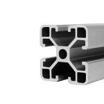 Custom Aluminium Construction Profile 4040 Industrial Extruded T Slot Profile