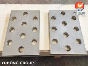 Wholesale ASTM A240 Stainless Steel 304 Square Tube Sheet Baffle Plate For Heat Exchanger from china suppliers