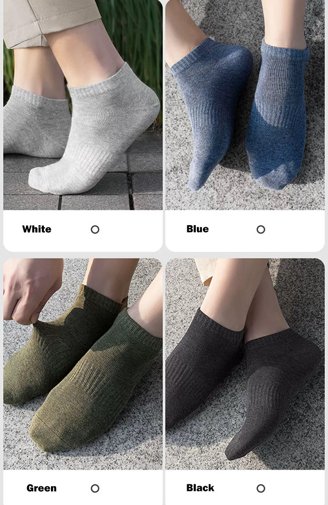Summer Custom Men Socks Breathable Cotton Sport Socks Men Ankle Socks