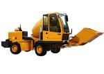 Portable Cement Concrete Transit Mixer Self Loading Mobile Concrete Mixer Truck