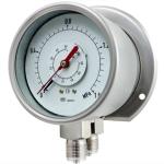 400KPa Differential Digital Pressure Gauge Stainless Steel 150mm