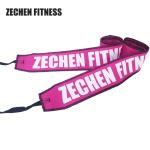 7.3cm Crossfit Wrist Wraps Fitness 90cm Pink Weight Lifting Straps Cotton Gym