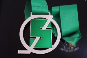 Wholesale Epoxy Soft Enamel Custom Sports Medals Round Shape With Golf Logo Dancing Despoke from china suppliers