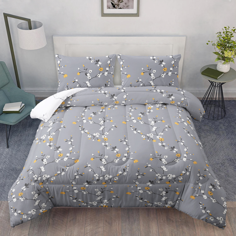 Add a Touch of Sophistication to Your Bed with Geometric Pattern Flannel Bedding Set