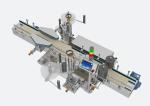 1500BPH Big Drum Automatic Sticker Labeling Machine Intelligent Self Adhesive