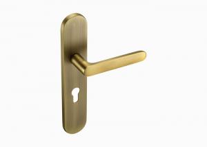 Wholesale Bedroom Door Handle Lock 131mm 63mm Contemporary SquarePrivacy Door Lever from china suppliers