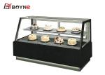 Beveled Two Layers Japanese Style Cake Freezer Display for Bakery for put cake