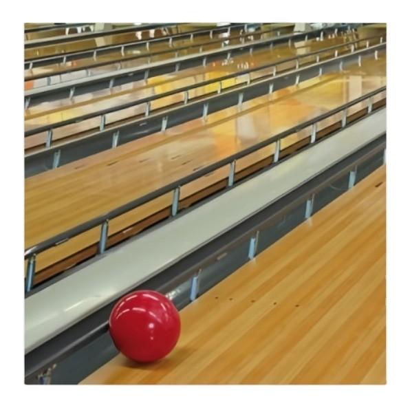 Grey Bowling Ball Lane Alley Machine with Professional Bowling Bumper and Sport