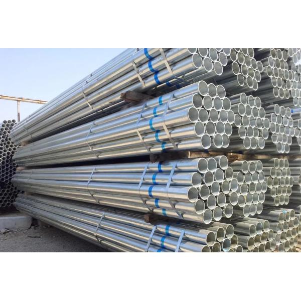 6 Inch Gi Galvanised Steel Pipe Tube Pre Welding For Liquid Delivery