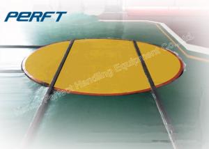 Wholesale Steel Plate Material Handling Turntable / Heavy Duty Turntable 100 T Capacity from china suppliers