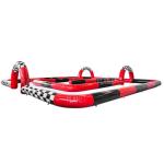 Portable PVC Inflatable Go Kart Track Zorb Ball Race Car Track