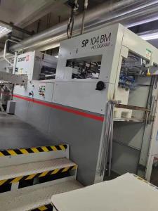 Wholesale BOBST-SP-104-BM Automatic Hot Stamping Machine,Max sheet size 40x1,040mm from china suppliers