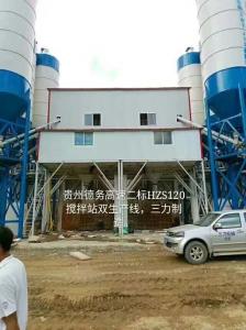 Wholesale New Hzs60 Concrete Mixing Plant Portable Concrete Batching Plant Ready Mix from china suppliers