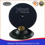 3” , 4” , 5” Rubber Granite Polishing Pads Holder , Black Color Diamond