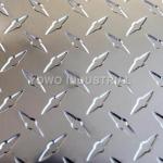Width 2440mm 4.0mm 3003 Aluminium Checker Plate Sheet