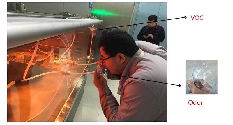 Car VOC odor evaluation equipment, Car evaluation by environmental chamber method