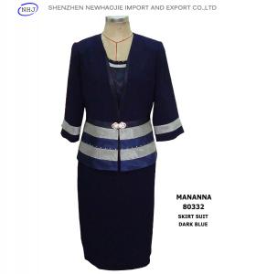 China Elegant Women suit jacket with pencil skirt on sale