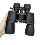 Black Bak4 Prism Zoom Binoculars For Bird Watching And Camping