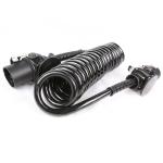 Flame Retardant Trailer Power Connector Wiring 15 Cord Wire Harness Glossy