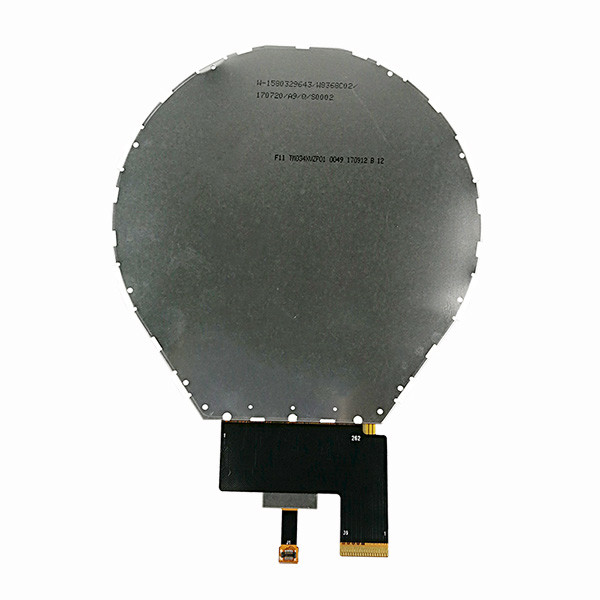 800x800 IPS Circular LCD Display , Round TFT LCD 3.4" MIPI Interface With CTP