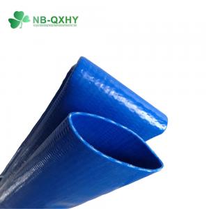 China 10 Bar Layflat PVC Hose for Heavy Duty Irrigation Pipe and Industrial Water Discharge on sale