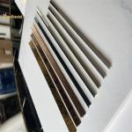 201 304 Decorative Stainless Steel Tile Trim Gold Embossed Finished