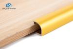 T6 Aluminium Corner Profile 12mm Electrophoresis Treatment Golden