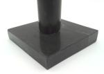 29cm Stone Paper Towel Holder , Black Marble Paper Towel Holder Polished