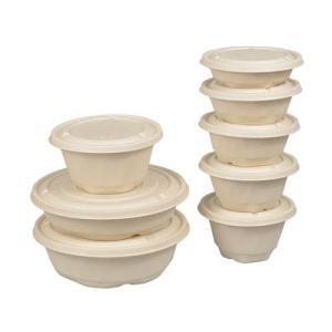 Wholesale 160*51mm 650ml Biodegradable Takeaway Boxes Matt Lamination from china suppliers