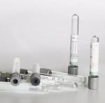Customized Capacity Gray Top Disposable Vacuum Blood Collection Tube For