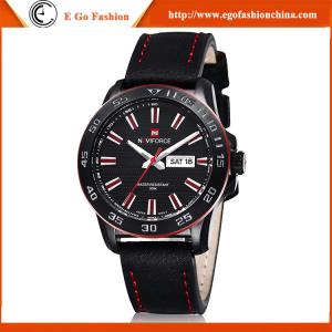 Wholesale Black Brown Vintage Watch for Business Man Genuine Cow Leather Watch Quartz Watch for Man from china suppliers