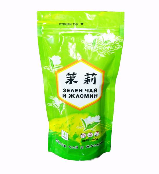 Customized side gusset tea bags packaging with glossy printing