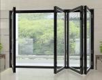 Glass Sliding Bi Folding 6063 Aluminium Door Frame Profile Thermal Insulation
