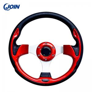 China Custom Sports Golf Cart Steering Wheel Golf Buggies 12.5 Inch Matte on sale