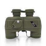 Military Rangefinder Telescope 7x50 Binoculars Built-in Illuminated Compass