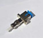 Plastic / Metal Body Fiber Optic Connector Adapters SC Female To ST Male Hybrid