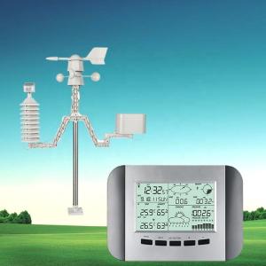 Wholesale Large Screen Digital Weather Station With Outdoor Rain Sensor from china suppliers