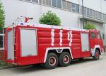 8000L Special Purpose Trucks Water And Foam Fire Truck Fire Fighting Tanker For